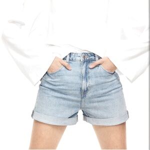 H&M - Divided | High Waist Mom Shorts - Denim - Boho Chic - Festival - NWT
